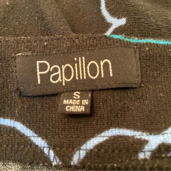 Papillon women’s abstract floral multicoloured stretch tunic dress in size small - Picture 6 of 8